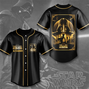 Galactic Saga 50th Anniversary - Personalized Baseball Jersey - MNPS0413NL