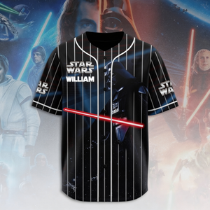 Galactic Saga 50th Anniversary - Personalized Baseball Jersey - MNPS0404NL