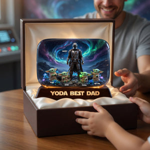 Our Galactic Hero - Personalized Custom Shape Acrylic Plaque – MNPST0322
