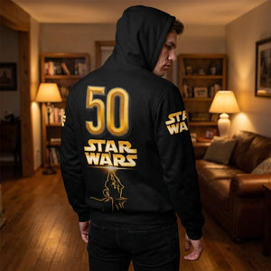 Galactic Saga 50th Anniversary - Personalized All Over Shirt - MNPS0102STW