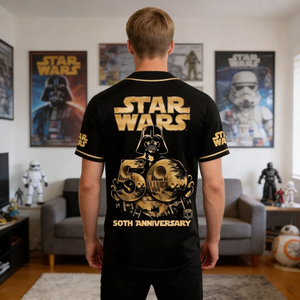 Galactic Saga 50th Anniversary - Personalized Baseball Jersey - MNPS0403NL