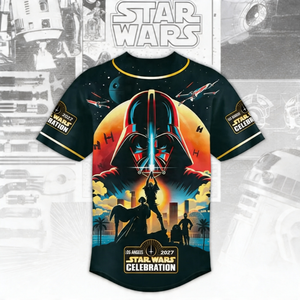 Galactic Saga 50th Anniversary - Personalized Baseball Jersey - MNPS0407NL