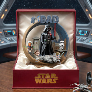 Strongest #1 Dad - Personalized Custom Shape Acrylic Plaque – MNPST0323