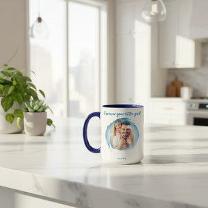 Forever your little girl - Personalized Dad Mug