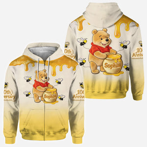 Honey Bear 100th Anniversary - Personalized Mouse All Over Shirt - MNPS0101