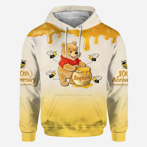 Honey Bear 100th Anniversary - Personalized Mouse All Over Shirt - MNPS0101