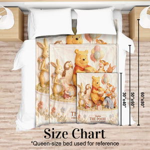 Honey Bear & Friends 100th Anniversary - Personalized Mouse Blanket | MNPB01003