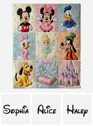 Friends - Personalized 3D Blanket