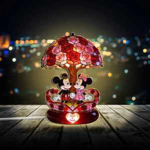 You & Me We Got This - Personalized Mouse Acrylic LED Night Light | MNPS01001