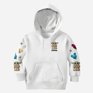 Too Cute I Am - Personalized The Force Hoodie and Leggings - NSK10002