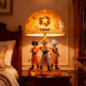 40th Anniversary - Personalized Seven Balls Acrylic LED Night Light - MNPS0301AP