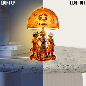 40th Anniversary - Personalized Seven Balls Acrylic LED Night Light - MNPS0301AP