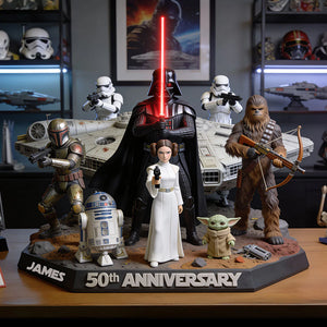 50th Anniversary - Personalized The Force Acrylic Plaque - MNPS02AP