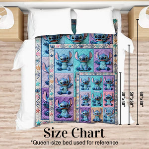 Ohana Means Family - Personalized Blanket