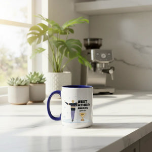 World's best dad - Personalized Dad Mug
