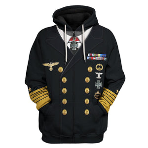 Karl Donitz President of Germany Cosplay Costume Hoodie, Sweatshirt, T-Shirt, Tracksuit MNP014CS