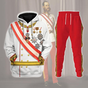 Emperor Franz Joseph I Cosplay Hoodie, Sweatshirt, T-Shirt, Tracksuit MNP032CS