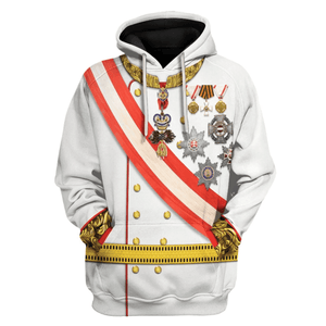 Emperor Franz Joseph I Cosplay Hoodie, Sweatshirt, T-Shirt, Tracksuit MNP032CS