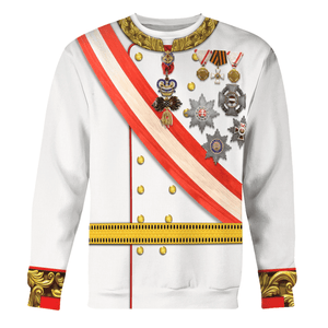 Emperor Franz Joseph I Cosplay Hoodie, Sweatshirt, T-Shirt, Tracksuit MNP032CS
