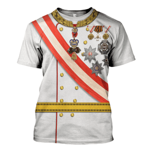 Emperor Franz Joseph I Cosplay Hoodie, Sweatshirt, T-Shirt, Tracksuit MNP032CS