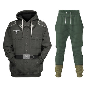 German Army Private Soldier Costume, Hoodie, Sweatshirt, T-Shirt, Tracksuit MNP007CS