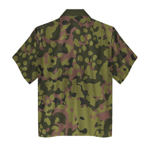 Waffen Type Model 1942 Oakleaf Smock, Dark Variant, Military Cosplay Costume Shirt MNP019CS