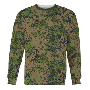 Waffen Type M42 Oakleaf B Smock, Wehrmacht, Luftwaffe Military Cosplay Costume MNP008CS