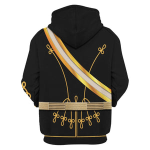 Kaiser Wilhelm the First German Emperor Hussar Uniform Costume Hoodie, Sweatshirt, T-Shirt, Tracksuit MNP051CS