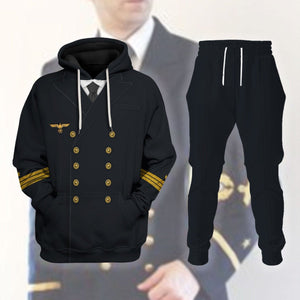 German War Navy Officer Costumes, Uniforms for Cosplay, Historical Reenactments MNP069CS