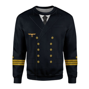 German War Navy Officer Costumes, Uniforms for Cosplay, Historical Reenactments MNP069CS
