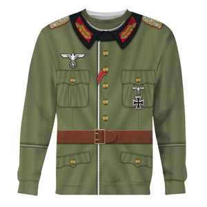 General Friedrich Dollmann Cosplay Hoodie, Sweatshirt, T-Shirt, Costume Tracksuit MNP068CS
