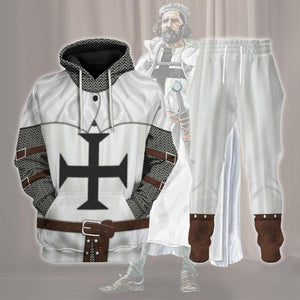 Teutonic Order Knight Hoodie, Sweatshirt, T-Shirt, Costume Tracksuit for Cosplay MNP067CS