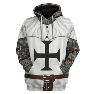 Teutonic Order Knight Hoodie, Sweatshirt, T-Shirt, Costume Tracksuit for Cosplay MNP067CS