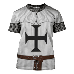 Teutonic Order Knight Hoodie, Sweatshirt, T-Shirt, Costume Tracksuit for Cosplay MNP067CS