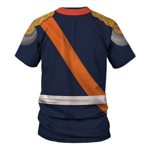 Wilhelm German Emperor Costume Hoodie, Sweatshirt, T-Shirt, Tracksuit for Cosplay MNP085CS