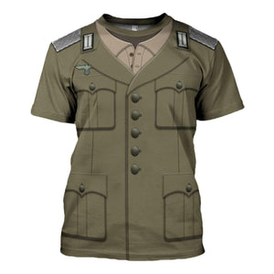 Wehrmacht Army Africa Corps Cosplay Costume Hoodie, Sweatshirt, T-Shirt, Tracksuit MNP082CS
