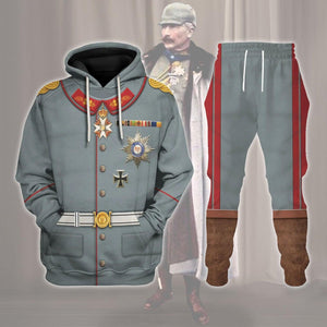 Wilhelm Former German Emperor Cosplay Costume Hoodie, Sweatshirt, T-Shirt, Tracksuit MNP066CS
