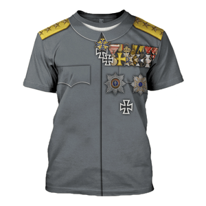 Erich Ludendorff German General Costume Hoodie, Sweatshirt, T-Shirt, Tracksuit for Cosplay MNP039CS