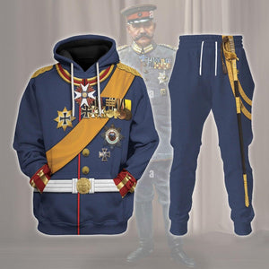 General Paul Von Hindenburg Costume Hoodie, Sweatshirt, T-Shirt, Tracksuit for Cosplay MNP063CS