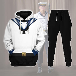 Wachbataillon Navy Uniform Costume Hoodie, Sweatshirt, T-Shirt, Tracksuit for Cosplay MNP029CS