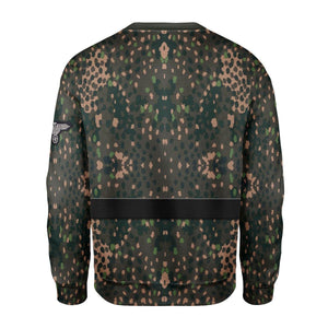 Herringbone Twill Pea Dot Pattern Costume Hoodie, Sweatshirt, T-Shirt, Tracksuit MNP023CS