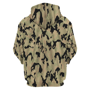 German Leibermuster Faded Version Two Camo Hoodie, Sweatshirt, T-Shirt for Cosplay Costume MNP028CS