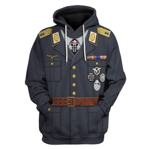 Ritter Von Greim Cosplay Costume Hoodie, Sweatshirt, T-Shirt, Tracksuit MNP037CS