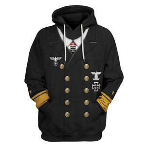 Theodor Krancke Navy Group West Kriegsmarine Costume Hoodie, Sweatshirt, T-Shirt, Tracksuit MNP021CS
