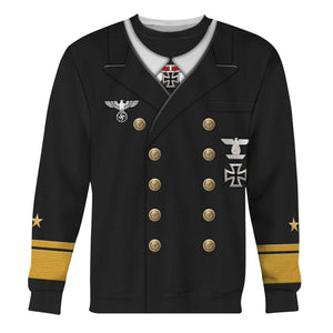 Theodor Krancke Navy Group West Kriegsmarine Costume Hoodie, Sweatshirt, T-Shirt, Tracksuit MNP021CS
