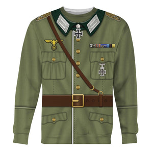 Gerd Von Rundstedt German Military Officer Costume Hoodie, Sweatshirt, T-Shirt Tracksuit MNP016CS
