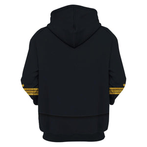 German Kriegsmarine Officer Costume Hoodie, Sweatshirt, T-Shirt, Tracksuit for Cosplay MNP078CS