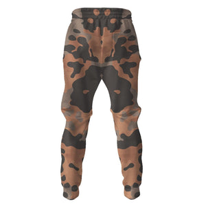Eichenlaub Pattern World War Costume Hoodie, Sweatshirt, T-Shirt, Tracksuit for Cosplay MNP060CS