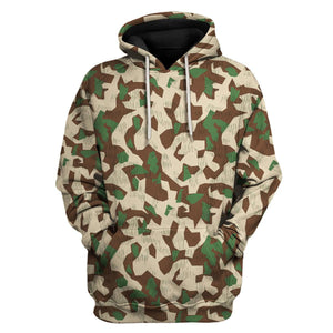 Multicolor Splinter Camouflage Pattern Fabric for Cosplay, Costume, Military Gear MNP022CS