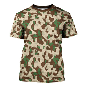 Multicolor Splinter Camouflage Pattern Fabric for Cosplay, Costume, Military Gear MNP022CS